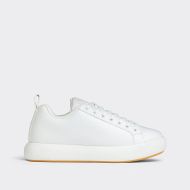 Bottega Veneta Pillow Sneakers Unisex Lambskin White