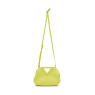 Bottega Veneta Small Point Top Handle Bag Calfskin Green